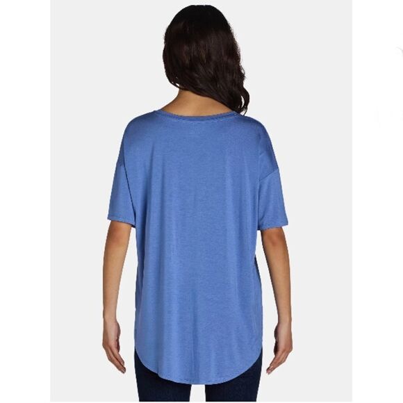 Elongated Soft Crewneck Tunic T-Shirts 2-Pack Size L - Picture 7 of 7